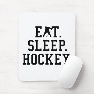 Eat Sleep Hockey - Hockey Lovers Muismat
