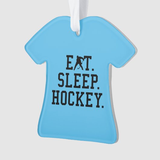 Eat Sleep Hockey - Hockey Lovers Ornament (voorkant)