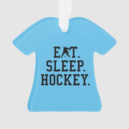 Eat Sleep Hockey - Hockey Lovers Ornament (voorkant)