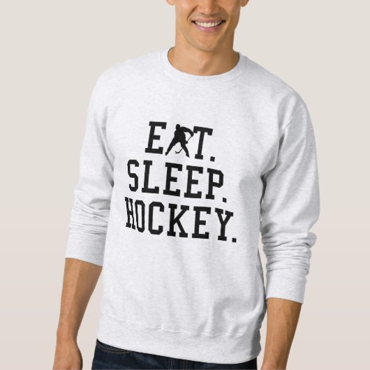 Eat Sleep Hockey - Hockey Lovers Trui (Voorkant)