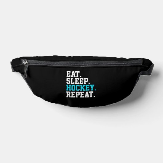 Eat Sleep Hockey Repat - Hockey Lovers Heuptasje (Liggend)