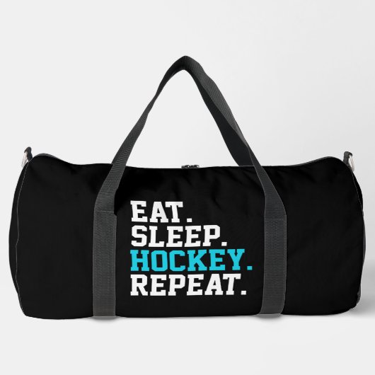 Eat Sleep Hockey Repat - Hockey Lovers Plunjezak (Voorkant)