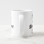 Eat Sleep Home Herhaal Grote Koffiekop (Achterkant)