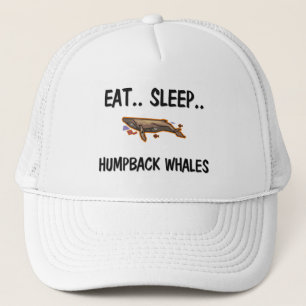 Eat Sleep HUMPBACK WHALES Trucker Pet