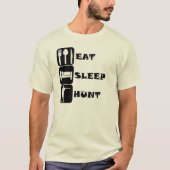 Eat Sleep Hunt T-shirt (Voorkant)