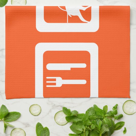 Eat Sleep Hunt Theedoek (Gevouwen)