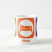 Eat Sleep Hurdle Koffiemok (Center)