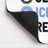 Eat Sleep Ice Bath Wim Hof Cold Shower Iceman Muismat (Hoek)