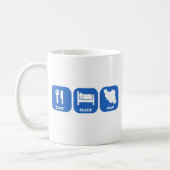 Eat Sleep Iran Koffiemok (Links)