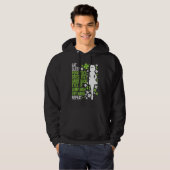 Eat Sleep Irish Dance Irish Dancer Ceili Reel Dan Hoodie (Voorkant volledig)