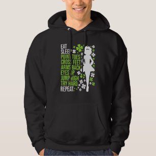 Eat Sleep Irish Dance Irish Dancer Ceili Reel Dan Hoodie