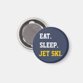 Eat Sleep Jet Ski Magneet (Voorkant / Achterkant)