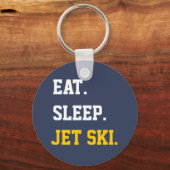 Eat Sleep Jet Ski Sleutelhanger (Voorkant)