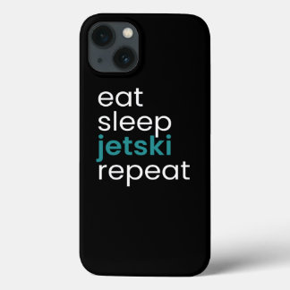 Eat Sleep Jetski Herhalen Case-Mate iPhone Case