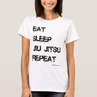 Eat Sleep Jiu Jitsu Repat T-shirt