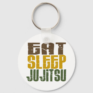 Eat Sleep Ju Jitsu 1 Sleutelhanger