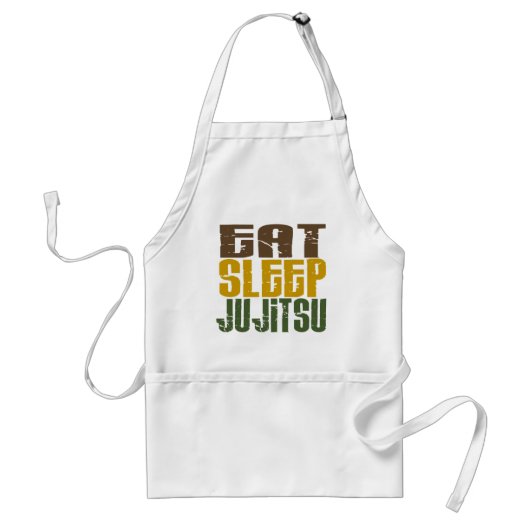 Eat Sleep Ju Jitsu 1 Standaard Schort (Voorkant)