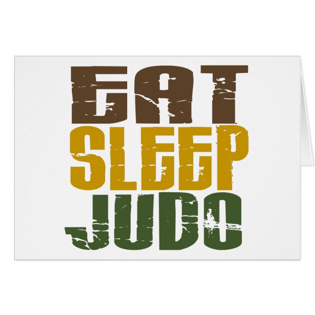 Eat Sleep Judo 1 (Voorkant Horizontaal)