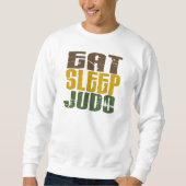 Eat Sleep Judo 1 Trui (Voorkant)