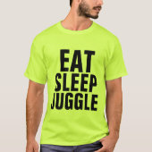 EAT SLEEP JUGGLE T-shirts (Voorkant)