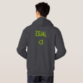 Eat Sleep Jump Hoodie (Achterkant volledig)