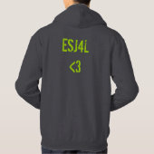 Eat Sleep Jump Hoodie (Achterkant)