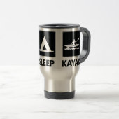 Eat Sleep Kayak Reisbeker (Voorkant rechts)