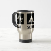 Eat Sleep Kayak Reisbeker (Voorkant links)