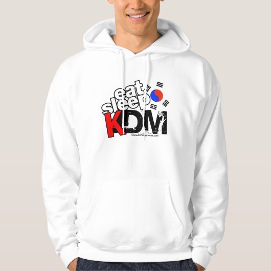 Eat Sleep KDM Hoodie (Voorkant)