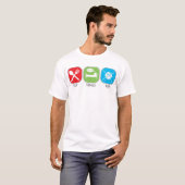 Eat Sleep Knit T-shirt (Voorkant volledig)