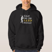 Eat Sleep LARP Repeat Hoodie (Voorkant)