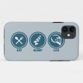 Eat Sleep Lax - iphone 5 cover (Achterkant (horizontaal))