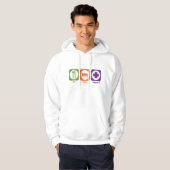 Eat Sleep Lifeguard Hoodie (Voorkant volledig)