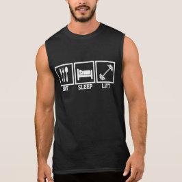 Eat Sleep Lift Wecht Gym Workout T-shirt