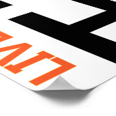 Eat Sleep Live House Poster (Hoek)