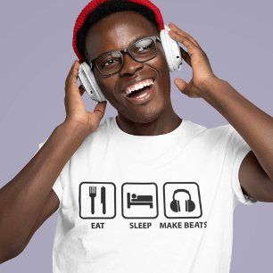 Eat Sleep Make Beats T-shirt