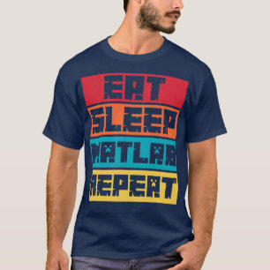 Eat Sleep Matlab Herhalen T-shirt