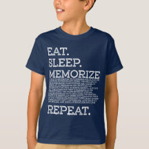 Eat Sleep Memorize Herhaal Memory Master