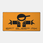 Eat Sleep Mix extra large mouse pad for music DJ (Voorkant)