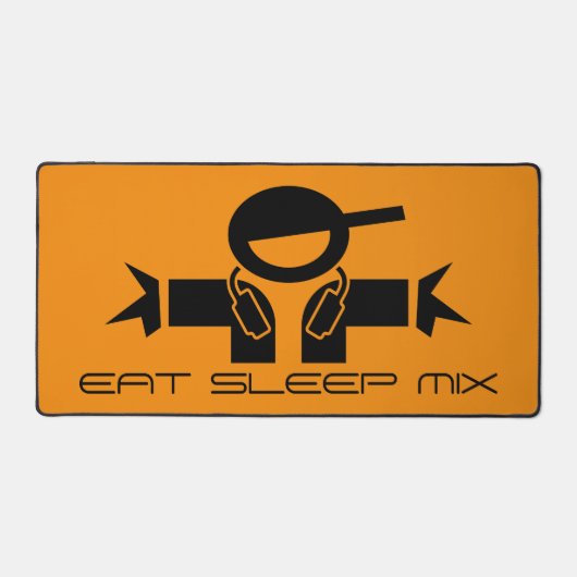 Eat Sleep Mix extra large mouse pad for music DJ (Voorkant)