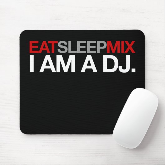 Eat Sleep Mix Muismat (Met muis)