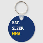 Eat Sleep MMA Sleutelhanger (Voorkant)