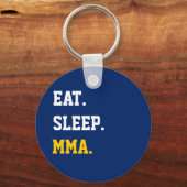 Eat Sleep MMA Sleutelhanger (Voorkant)