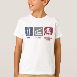 Eat Sleep Mountain Bike T-shirt