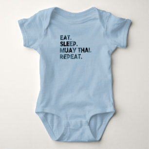 Eat Sleep Muay Thai Repat Romper