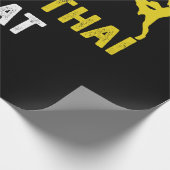 Eat Sleep Muay Thai Repeat Gift Cadeaupapier (Hoek)