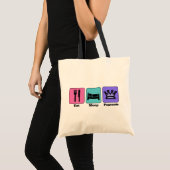 Eat Sleep Pageant Tote Bag (Voorkant (product))