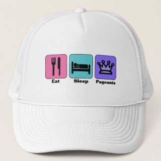 Eat Sleep Pageant Trucker Pet