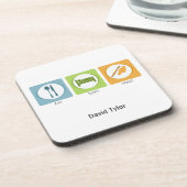 Eat Sleep Paint Drankjes Onderzetter (Linkerzijde)