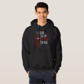 Eat Sleep Pew Herhaal Pistool Eigenaar Verenigde S Hoodie (Voorkant volledig)